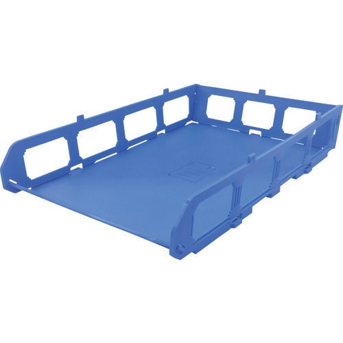 折りたためるデスクトレー 青