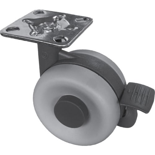 プレート式双輪キャスター LAIAPS75