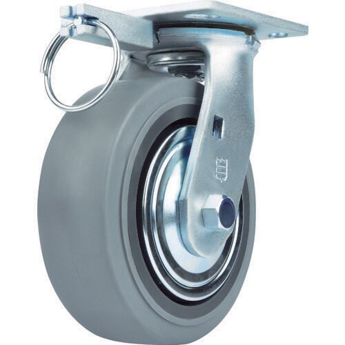 重荷重用キャスター 自在 ゴム車125mm