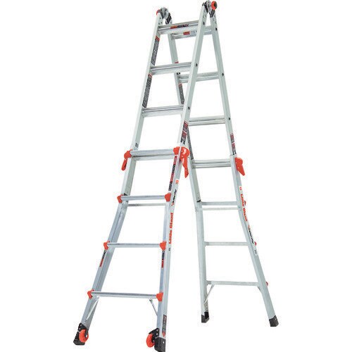 伸縮式はしご兼用脚立(17554)