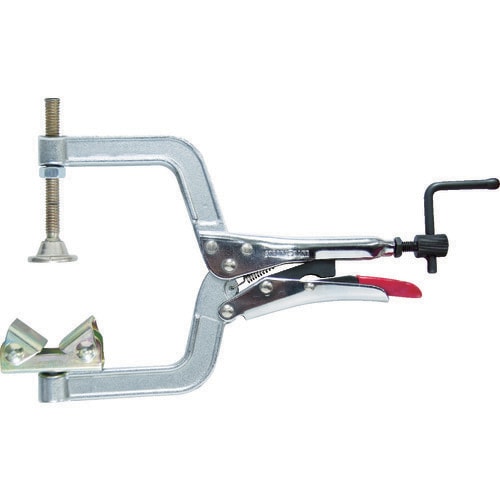 先端スイベルパッド付C型クランプ