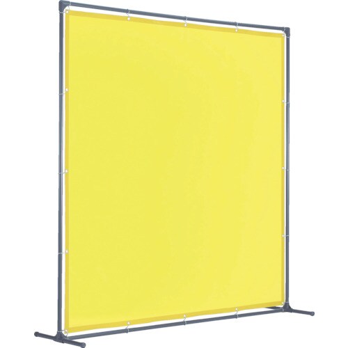 溶接遮光フェンス 2015型単体 固定足 青