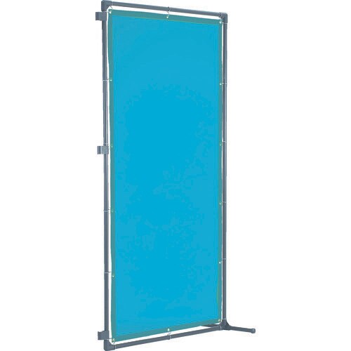 溶接遮光フェンス 2020型接続固定足 青