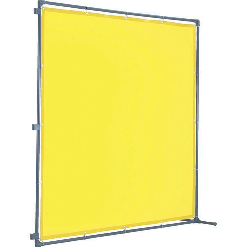 溶接遮光フェンス 2020型接続固定足 黄