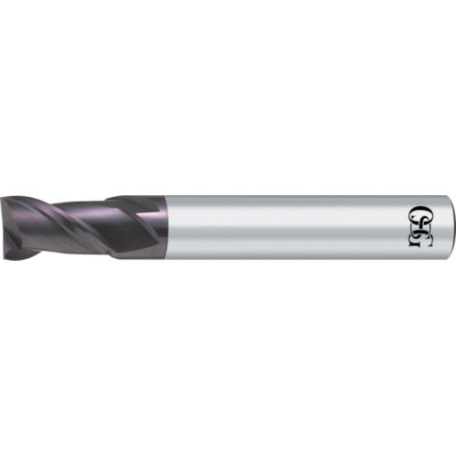 超硬エンドミル 2刃スタブ WXGEDSS12