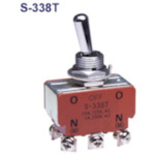 トグルスイッチ ねじ端子 S338T