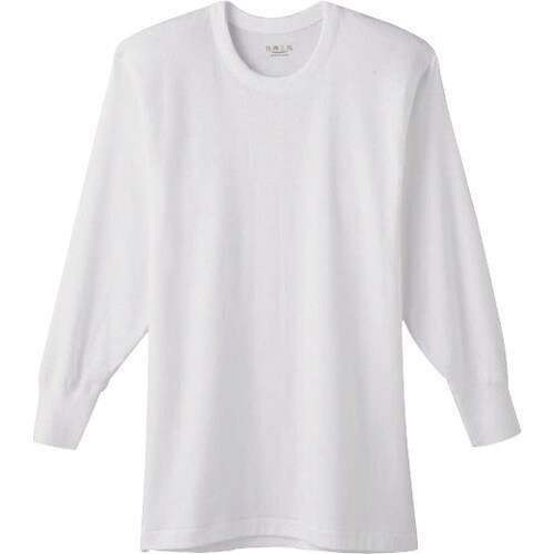 快適工房長袖丸首M