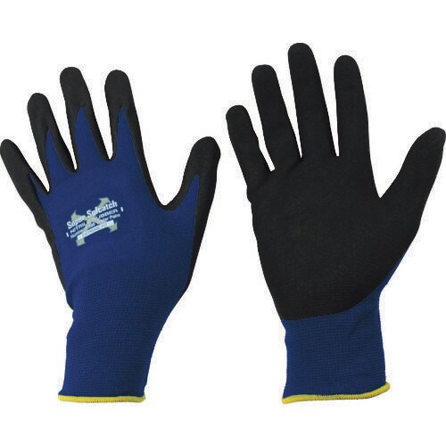 A−398 ソフキャッチ ニトリル 紺S