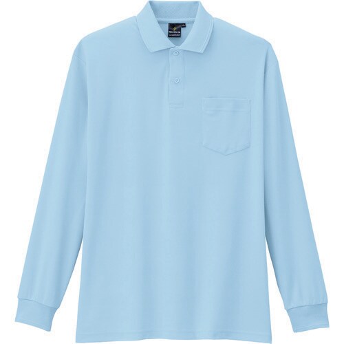 制電・防透・消臭長袖ポロシャツ AS2587LL