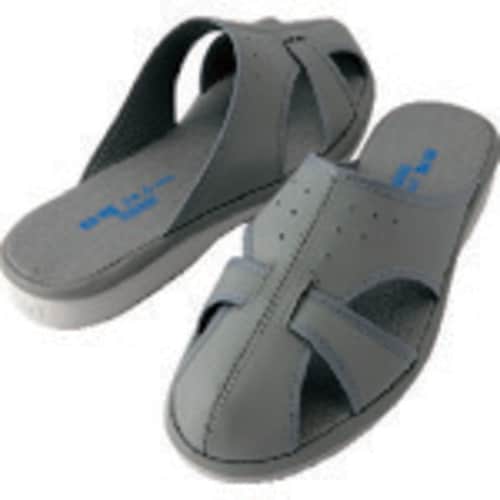 静電スリッパ グレー M