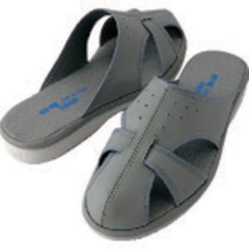 静電スリッパ グレー XL