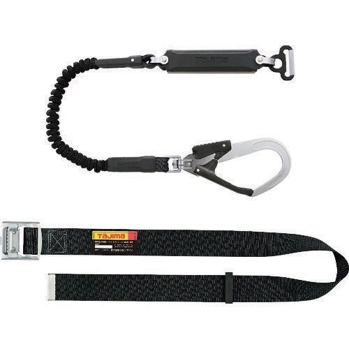 胴ベルト スチール M 黒 蛇腹 A環L2セット