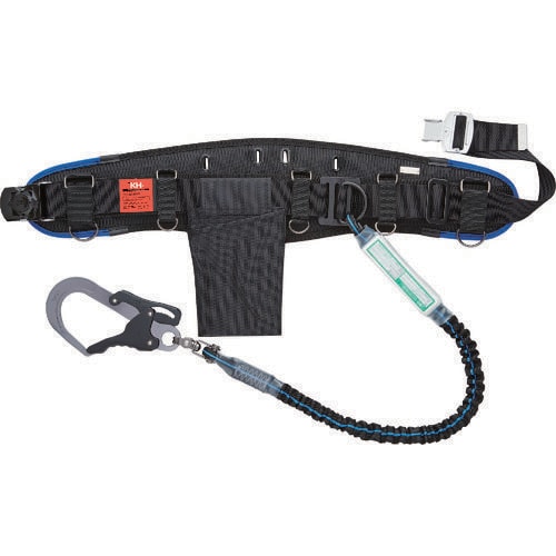 補助帯付き 胴ベルト型安全帯 B2OKMJDWB