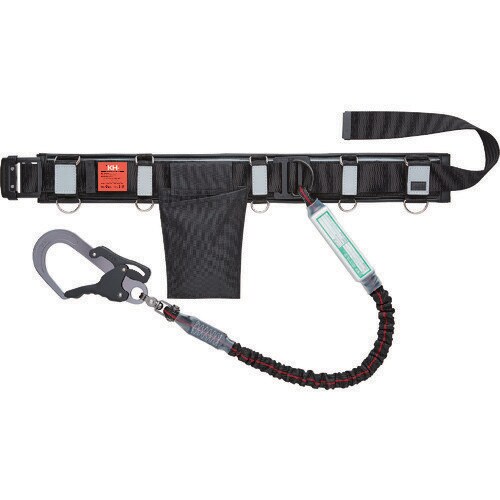 補助帯付き 胴ベルト型安全帯 BSAKMJDWK