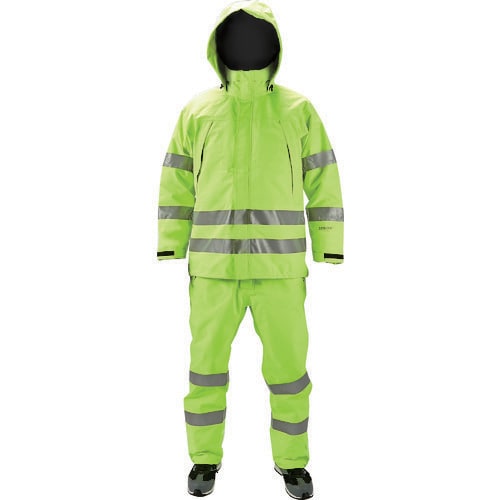 ゴアテックス高視認制電レインパンツ イエロー LL