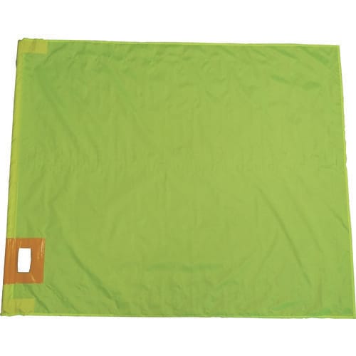 大旗+棒セット(蛍光イエロー)