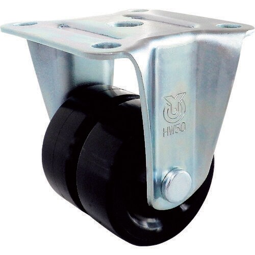 プレート式低床式キャスター 148−7555