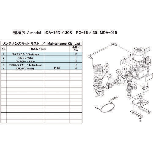 真空ポンプ用パーツ 148−6863
