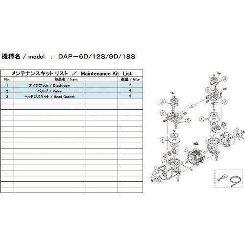 真空ポンプ用パーツ 148−6861