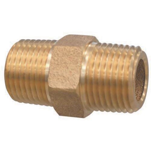 13H6N 砲金六角ニップル