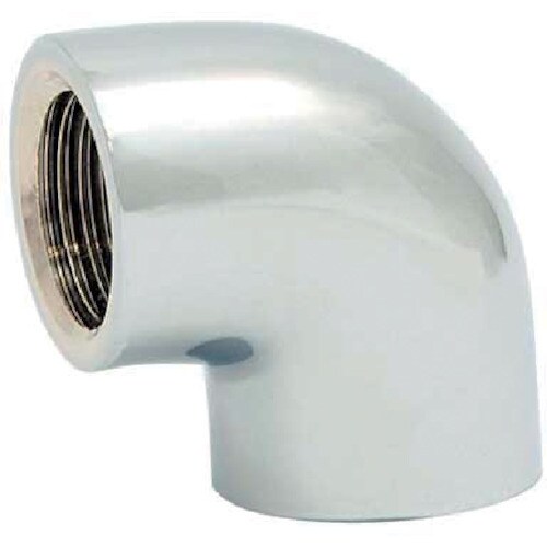 20X13ME メッキ付エルボ