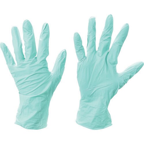 使い捨てニトリル手袋 Green L