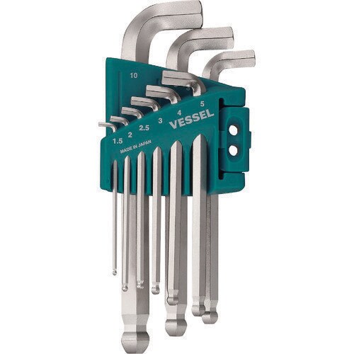 ボールポイント六角棒レンチ 8209BPS