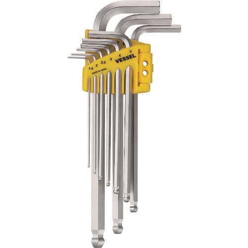 本締めボールポイントレンチ9本組 8309BP