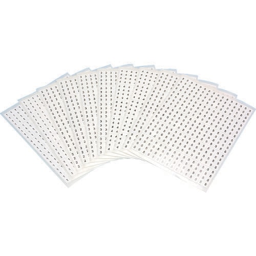 ケーブル用ラベル「1ー5」各2枚入 CAL15