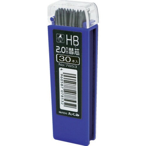 ノック式鉛筆 替芯 HB 30本入