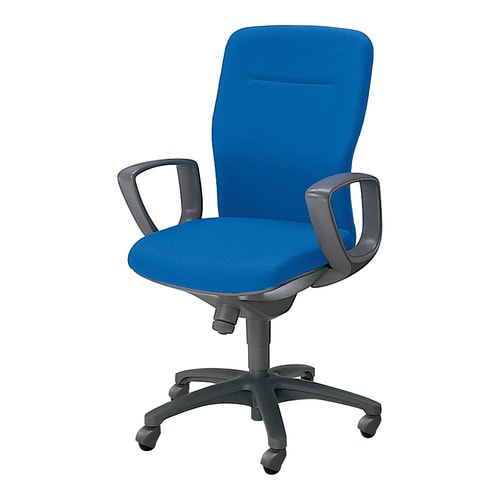 レグノ2 管理職用 肘付 布青 硬床用