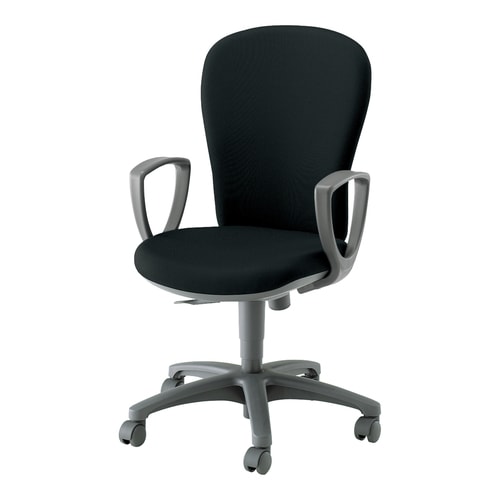 レグノ2 ハイバック 肘付 布黒 軟床用