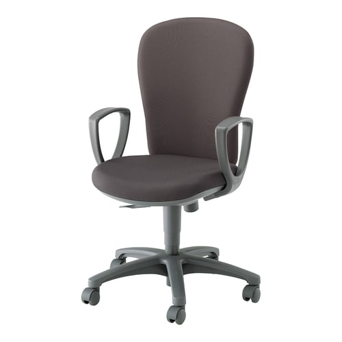 レグノ2 ハイバック 肘付 布灰 軟床用