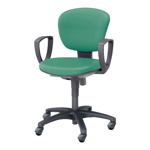 レグノ2 セパレート 肘付 合皮緑 硬床用