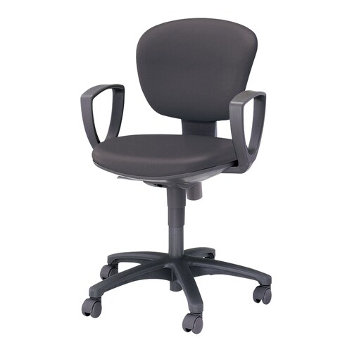 レグノ2 セパレート 肘付 合皮濃灰 軟床用