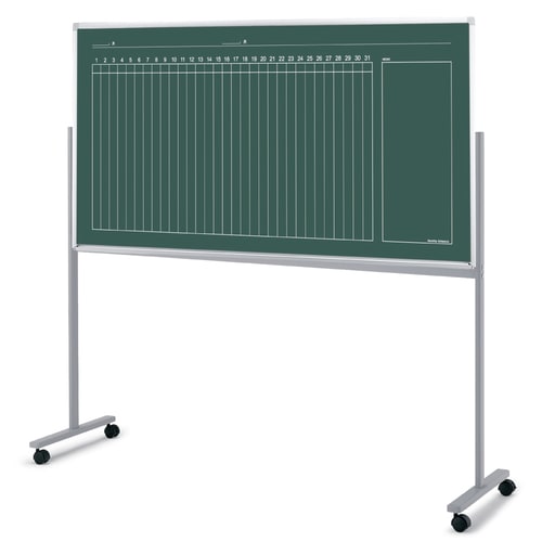 黒板 900シリーズ 片面T脚 月間予定W1800