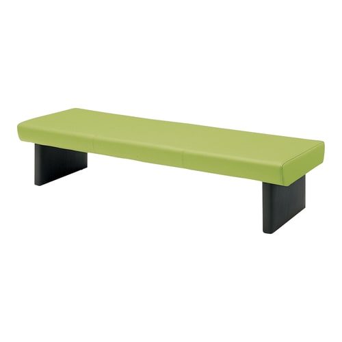 ロビーチェア 60 W1800背肘無グリーン