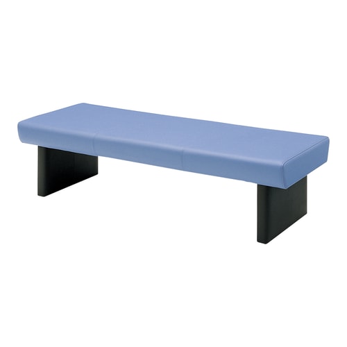 ロビーチェア 60 W1500背肘無ブルー