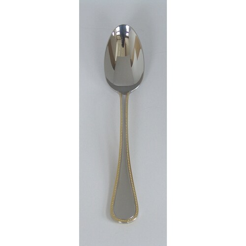 フレンチアクセント金彩 デザートスプーン