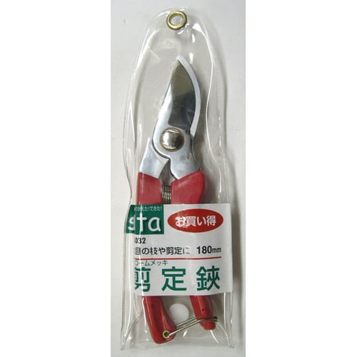 sita お買い得クロームメッキ剪定鋏 A032