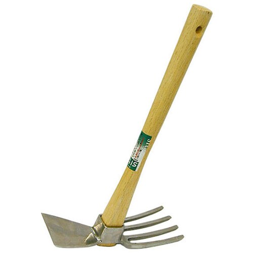 sita ステンレス片手鍬 イカ型レーキ A490