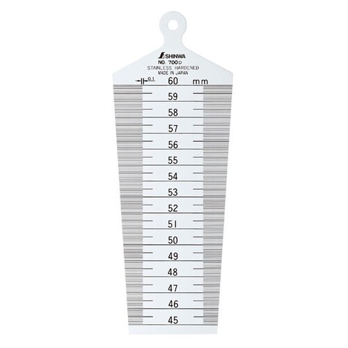 テーパーゲージ#700D45ー60mm