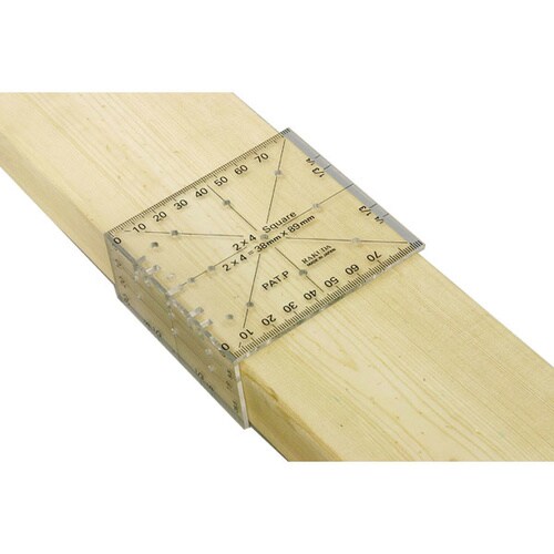 ツーバーフォー定規