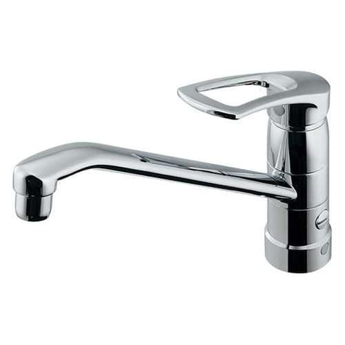 シングルレバー混合栓分水孔付 117−061