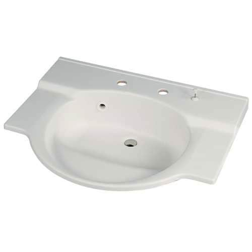 ボウル一体型カウンター/2ホール 497−025