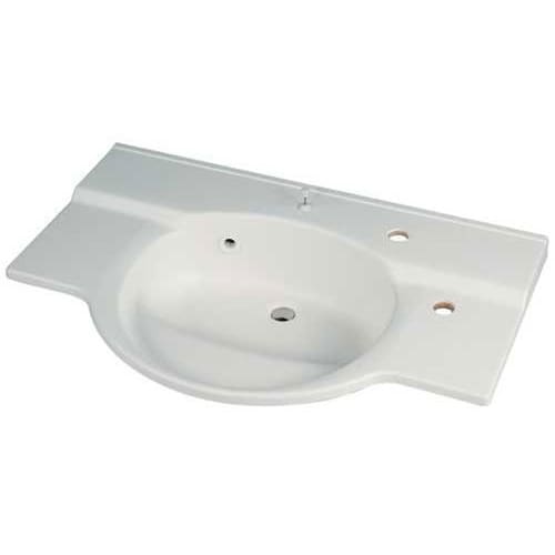 ボウル一体型カウンター/2ホール 497−027