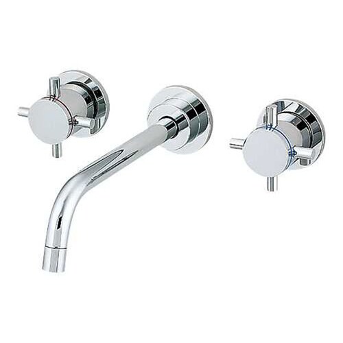 壁付2ハンドル混合栓 125−001