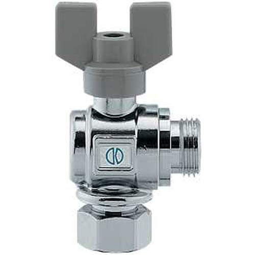 アングルボールバルブ片ナット付650−410−20