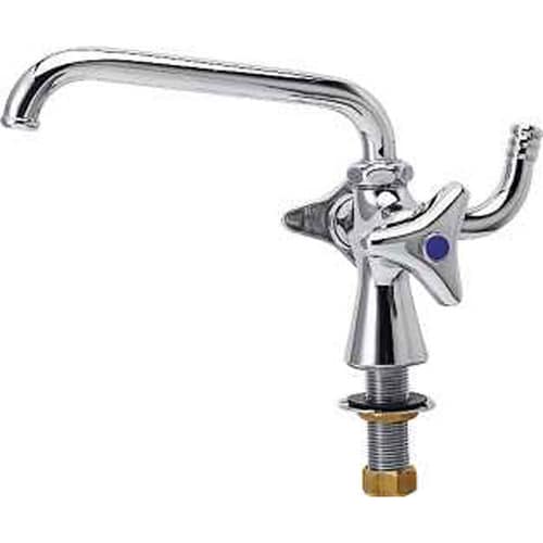 双口立形自在水栓13 7048