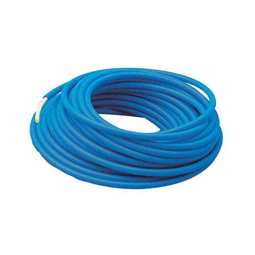 サヤ管つき架橋ポリエチレン管(青)16A×22